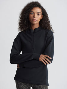 Varley Cleo Half Zip Midlayer - Black