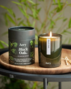 Aery Botanical 200g Candle - Black Oak