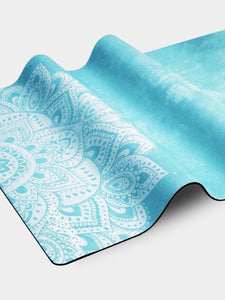 Yoga Design Lab Travel Mat 1.5mm- Mandala Turquoise