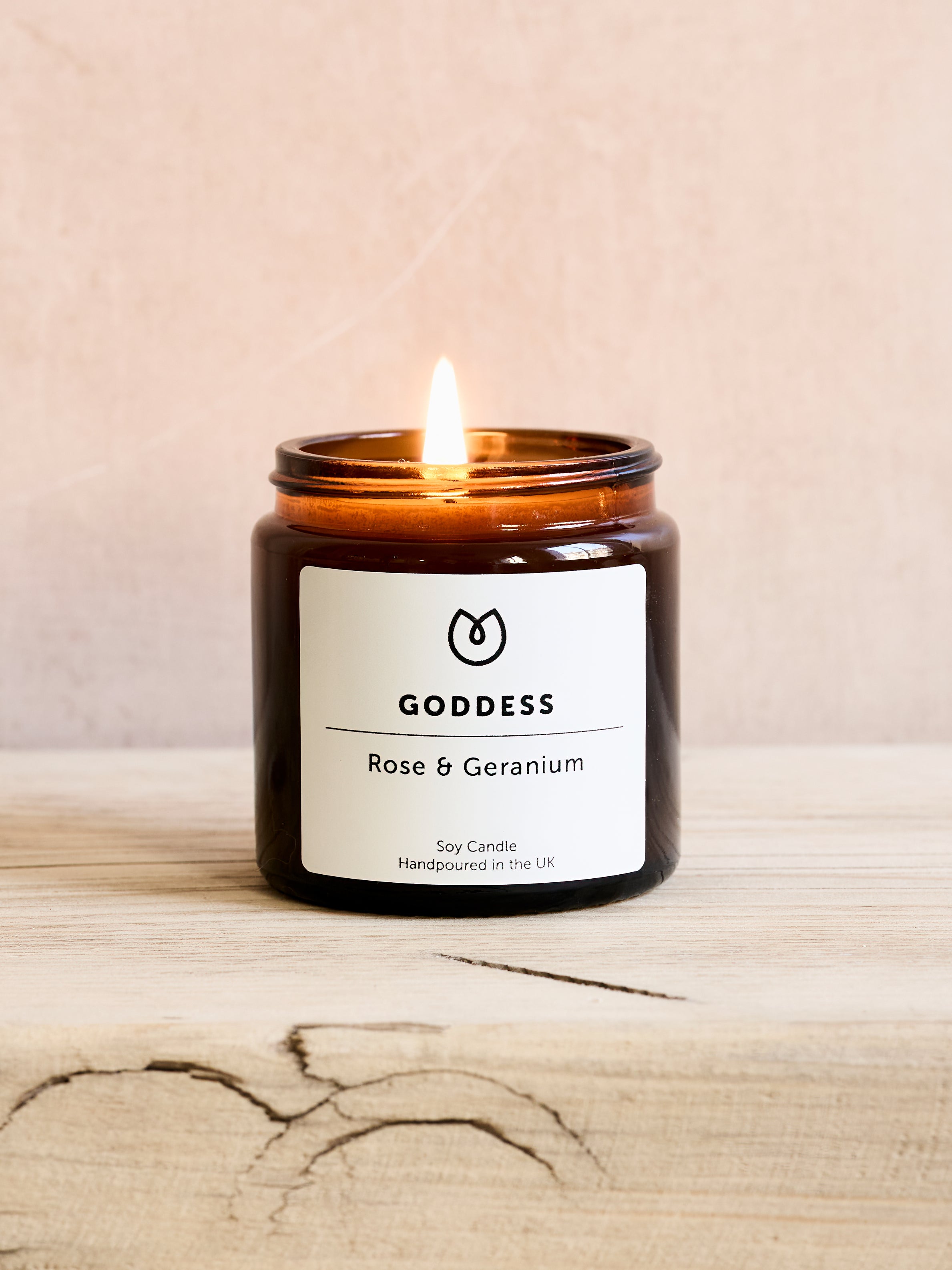 Yogamatters Goddess Candle - Rose & Geranium