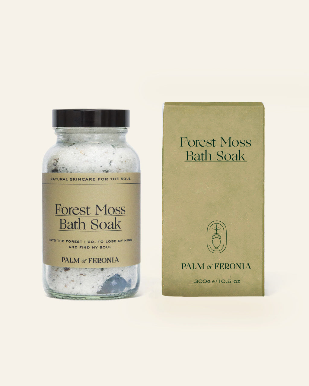 Palm of Feronia Forest Moss Bath Soak 300g