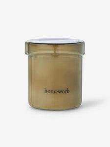 Homework Regular Candle - Wood