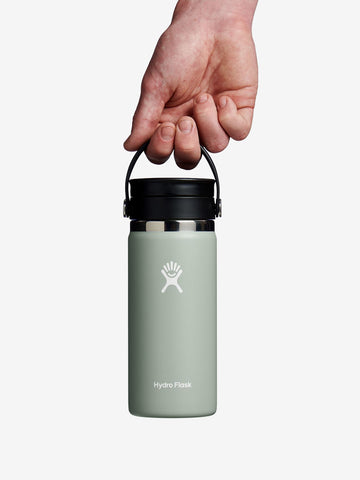 Hydro Flask 473ml (16oz) Wide Mouth with Flex Sip Lid - Agave