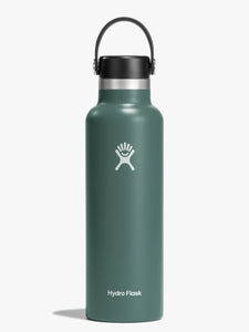 Hydro Flask 621ml (21oz) Standard Mouth with Flex Cap - Fir