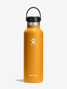 Hydro Flask 621ml (21oz) Standard Mouth with Flex Cap - Fossil