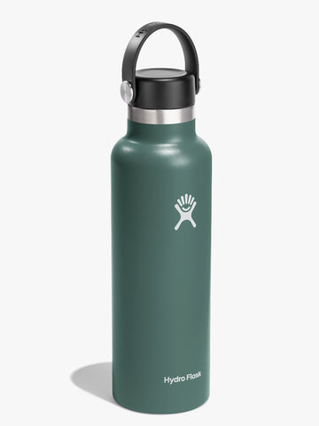 Hydro Flask 621ml (21oz) Standard Mouth with Flex Cap - Fir