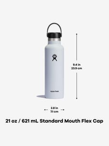 Hydro Flask 621ml (21oz) Standard Mouth with Flex Cap - Moonshadow