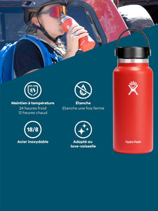 Hydro Flask 946ml (32oz) Wide Mouth with Flex Cap - Fir