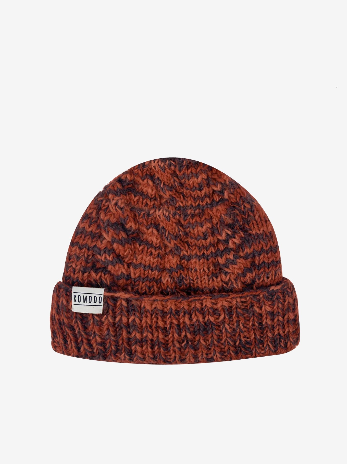 Komodo Matterhorn Lambswool Hat - Terracotta Space Dye