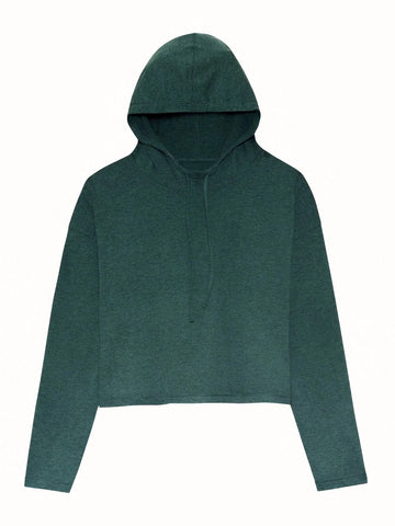 Girlfriend Collective Reset Long Sleeve Hoodie - Moss