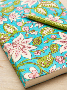 Namaste Block Print Notebook - Lily