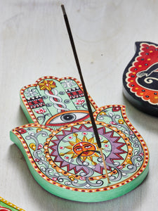 Namaste Mandala Incense Burner - Hamsa