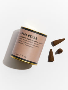 P.F. Candle Co Alchemy Incense Cones - Enoki Cedar