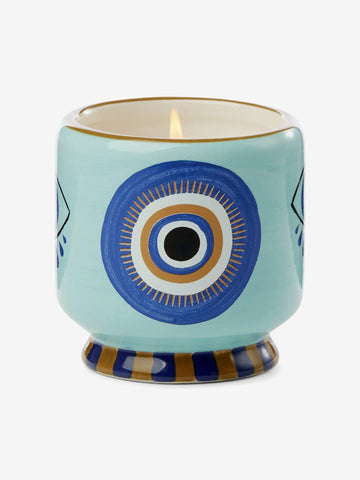 Paddywax Adopo Eye Ceramic Candle - Incense & Smoke