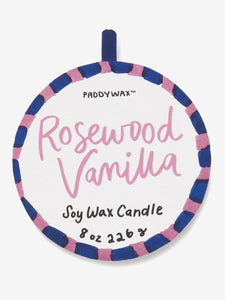 Paddywax Adopo Hearts Ceramic Candle - Rosewood Vanilla