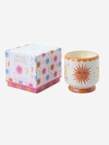 Paddywax Adopo Sun Ceramic Candle - Orange Blossom