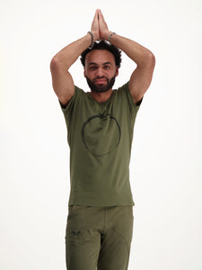 Renegade Guru Moksha Zen Tee - Olive Green