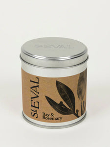 St. Eval Candle Tin - Bay & Rosemary