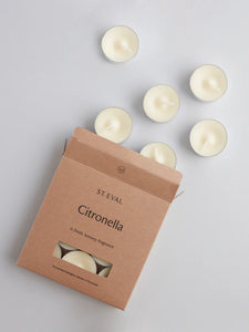 St. Eval Tealight Candles - Citronella