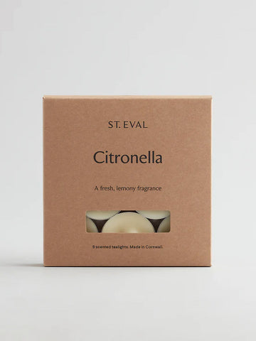 St. Eval Tealight Candles - Citronella