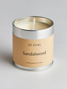 St. Eval Candle Tin - Sandalwood