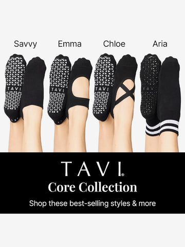 Tavi Noir Tec Savvy Grip Socks - Ebony