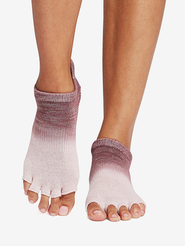 ToeSox Half Toe Low Rise Grip Socks - Winterize