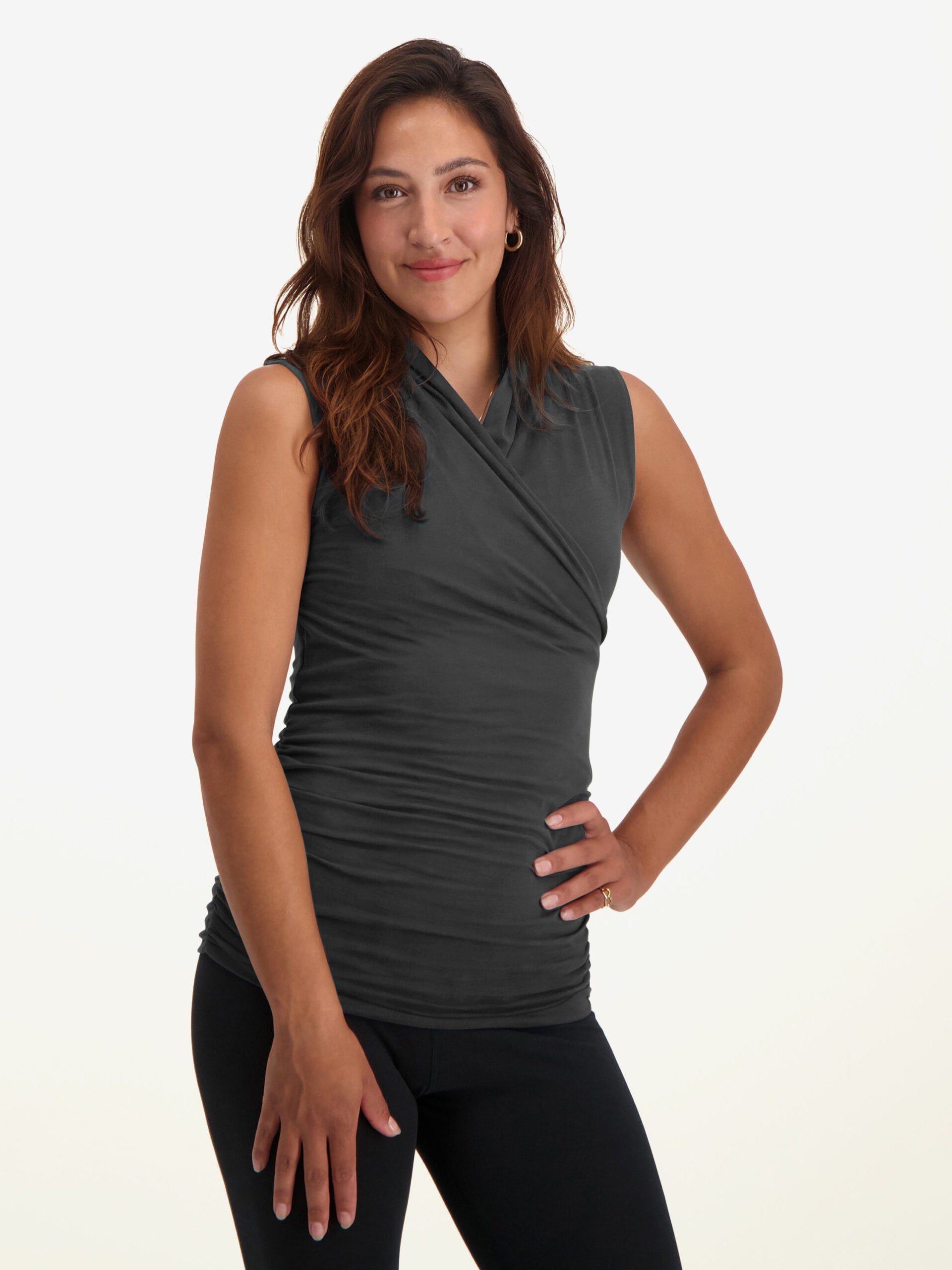 Urban Goddess Good Karma Yoga Top - Ash