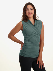 Urban Goddess Good Karma Yoga Top - Forest