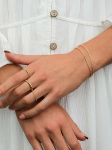 Wanderlust Life Coraline Gold Chain Bracelet