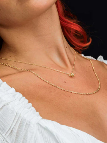 Wanderlust Life Coraline Gold Chain Necklace