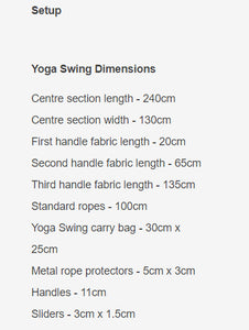 Yoga Styling Yoga Swing