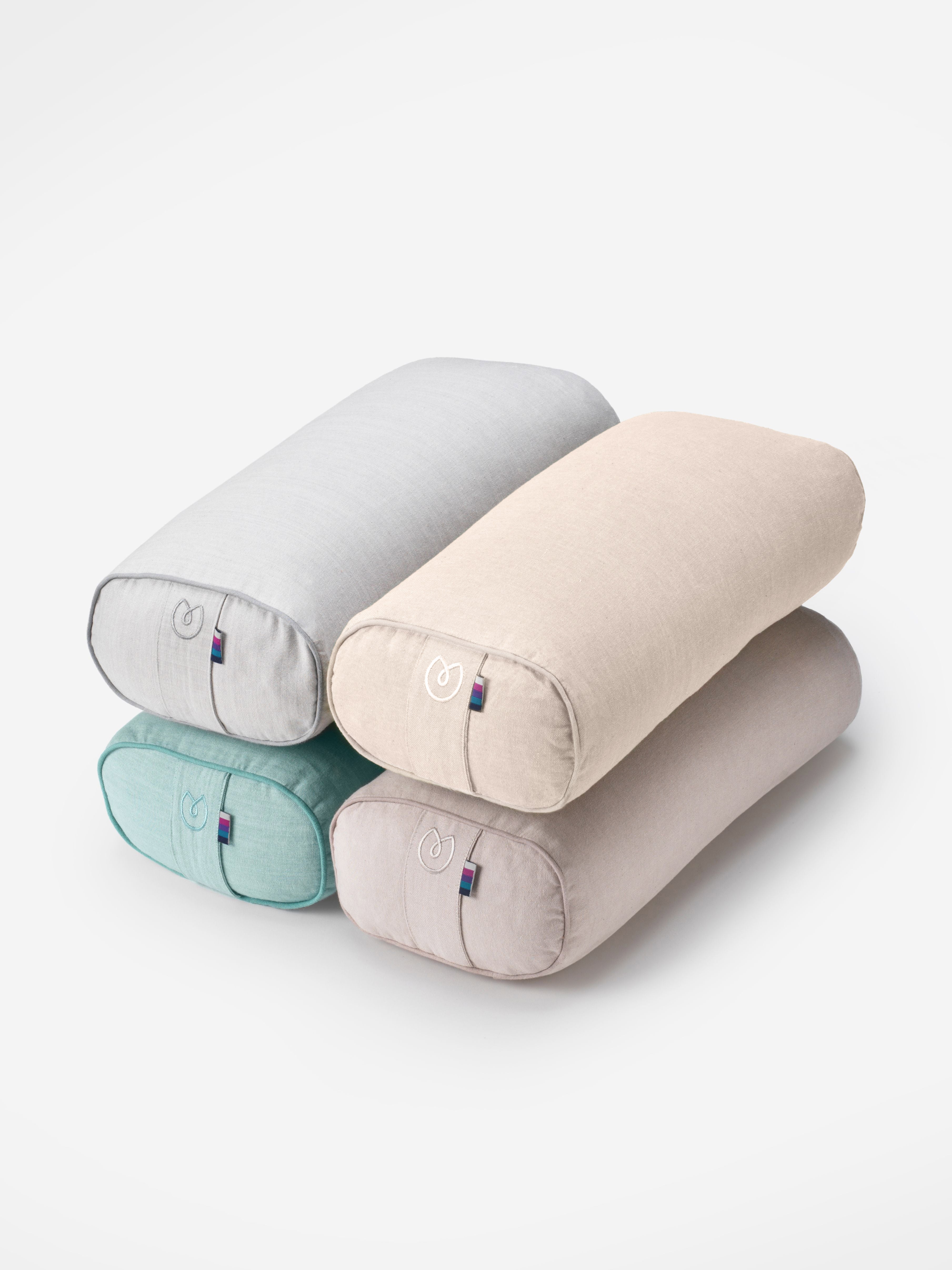 Yogamatters Organic Cotton Small Rectangular Buckwheat Bolster