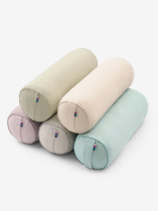 Yogamatters Organic Cotton Chambray Buckwheat Bolster