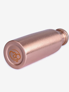 Yoga-Mad Copper Water Bottle - Flower Pattern