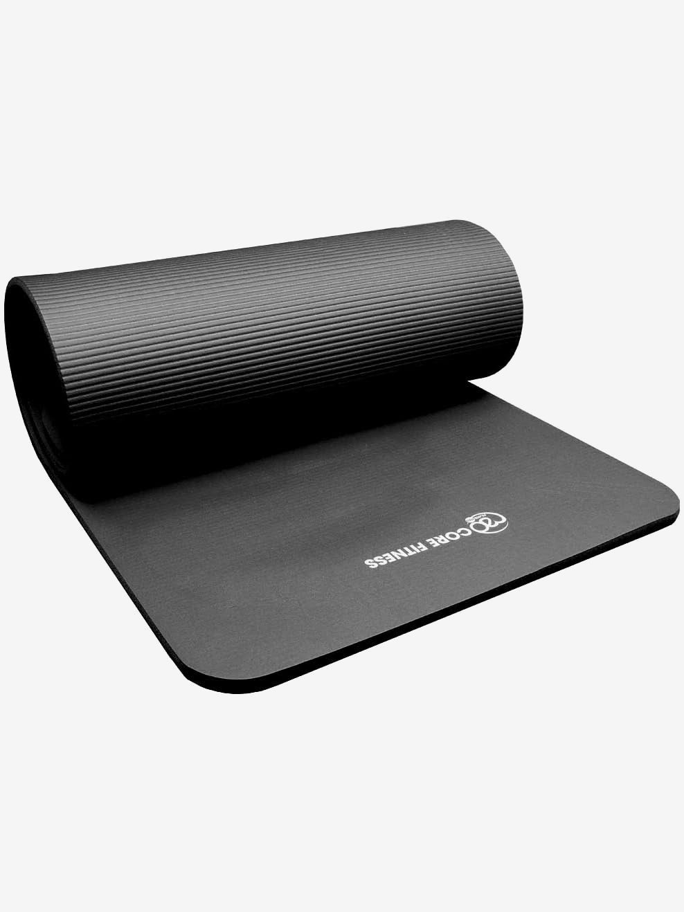 Yoga-Mad Core Fitness Mat 10mm - Black