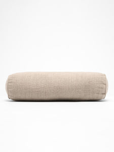 Yogamatters Hemp Rectangular Buckwheat Bolster - Natural