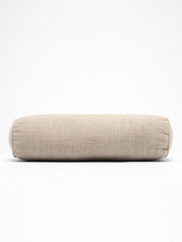 Yogamatters Hemp Rectangular Buckwheat Bolster - Natural