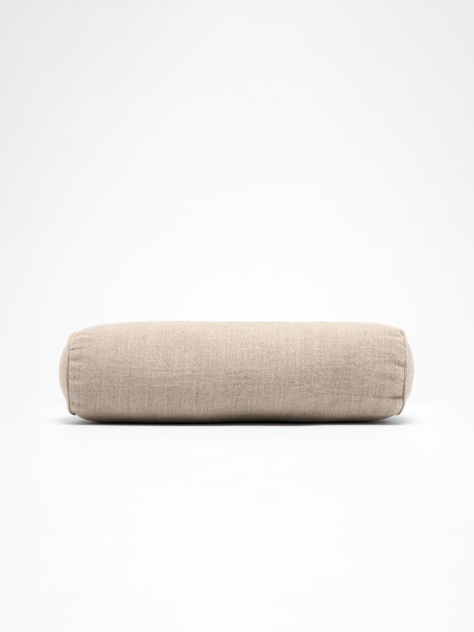 Yogamatters Hemp Small Rectangular Buckwheat Bolster - Natural