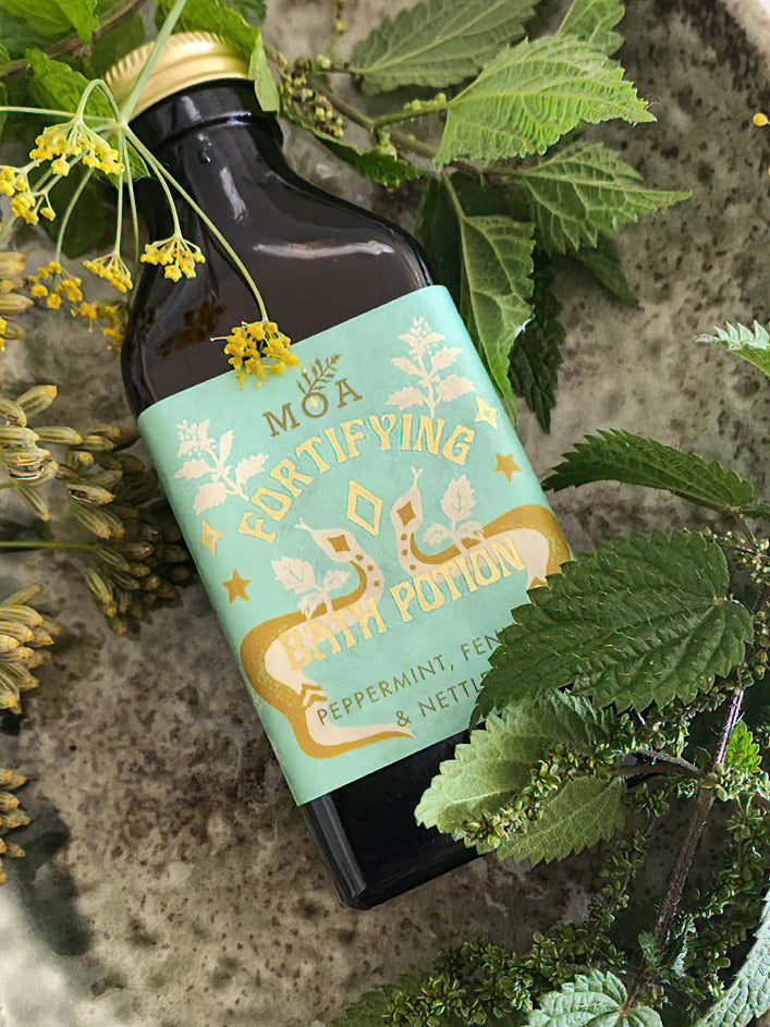 MOA Fortifying Bath Potion - Peppermint, Fennel & Nettle