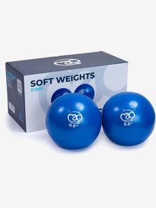 Yoga-Mad Pair of Soft Weights - 0.5kg