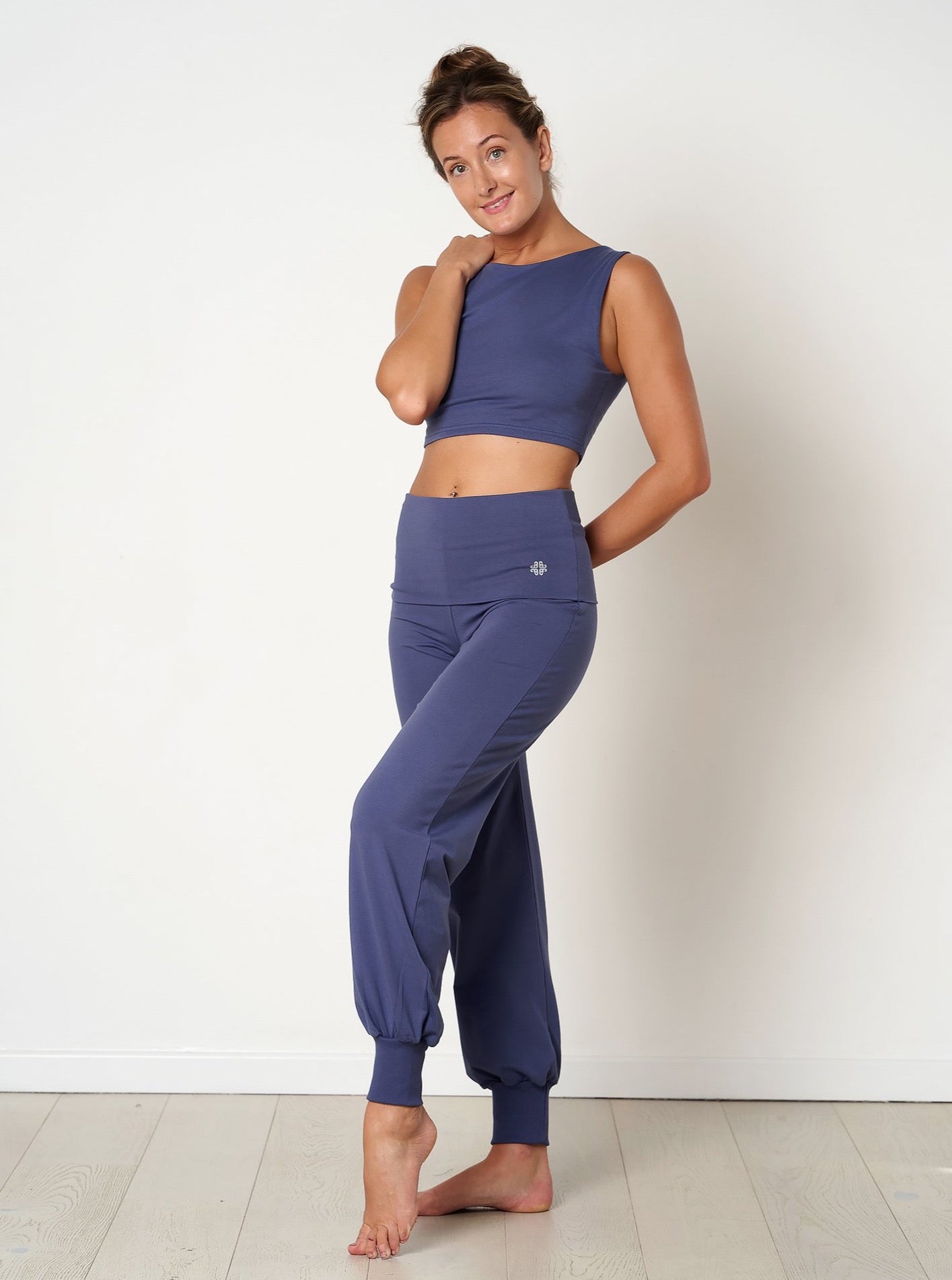 Gossypium Aspire Harem Pants - Indigo