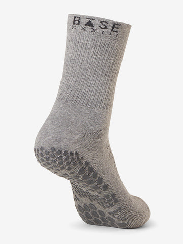 Base 33 Crew Grip Socks - Grey