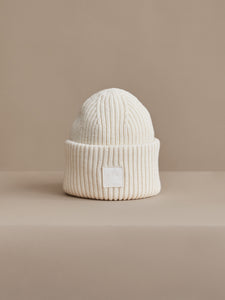 Varley Cresta Rib Beanie - Egret