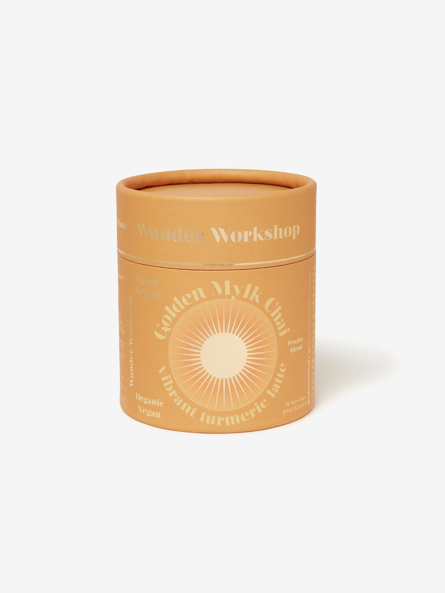 Wunder Workshop Golden Mylk Chai Turmeric Latte