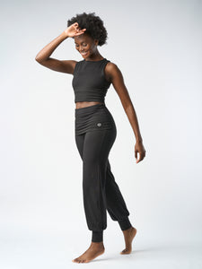 Gossypium Aspire Harem Pants - Black