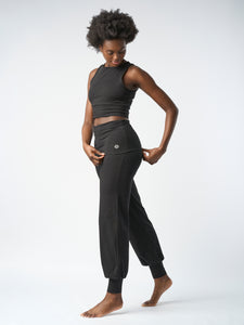 Gossypium Aspire Harem Pants - Black