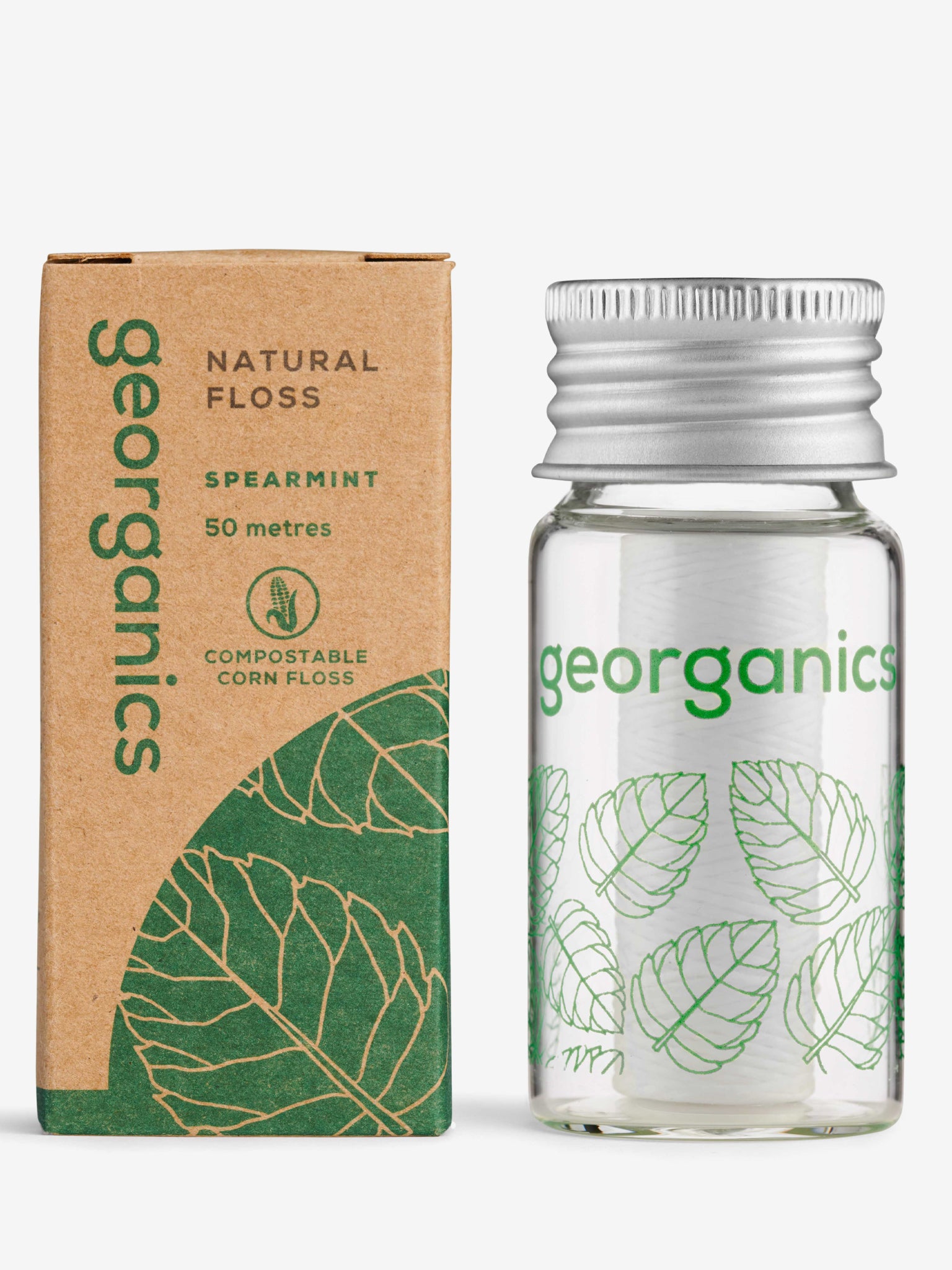 Georganics Natural Dental Floss - Spearmint