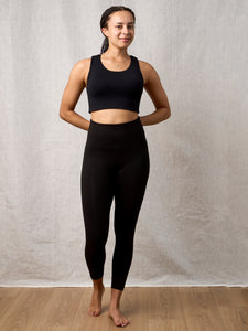 Yogamatters Live-In 7/8 Eco Leggings - Black