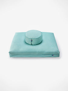 Yogamatters Organic Cotton Chambray Meditation Cushion